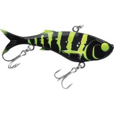 TT Fishing Quake Soft Vibe Lure 95mm Blacktreuse, Blacktreuse, bcf_hi-res