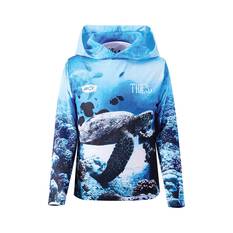 BCF x Tide Kids' Turtle Sublimated Polo with Hood, , bcf_hi-res