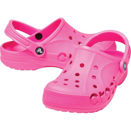 Crocs Unisex Baya Clogs, Electric Pink, bcf_hi-res