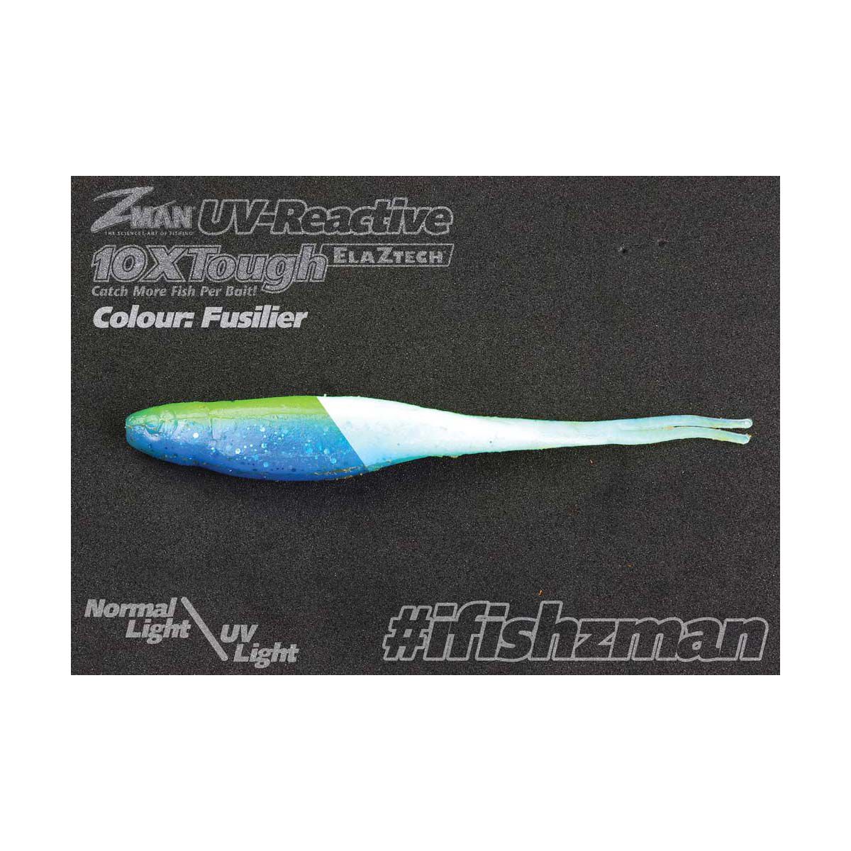 ZMan Jerk ShadZ Soft Plastic Lure 5in 5 Pack Fusilier, Fusilier, bcf_hi-res