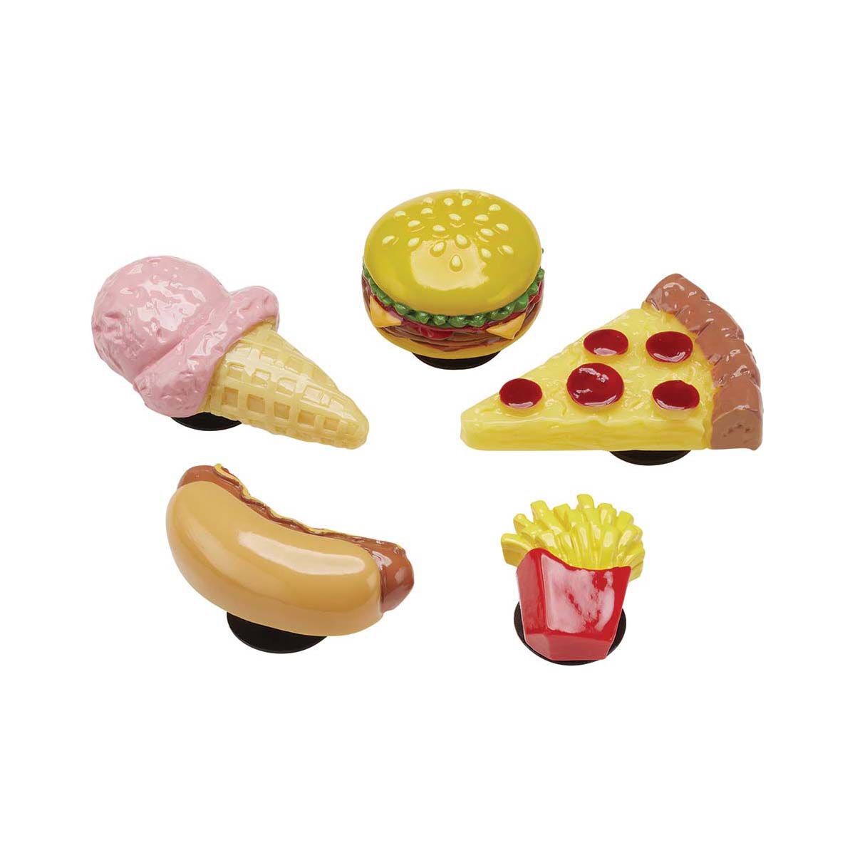 Crocs Jibbitz&trade; Mini 3D Food 5 Pack, , bcf_hi-res