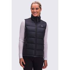 Macpac Women's Halo Down Puffer Vest V2, Black, bcf_hi-res