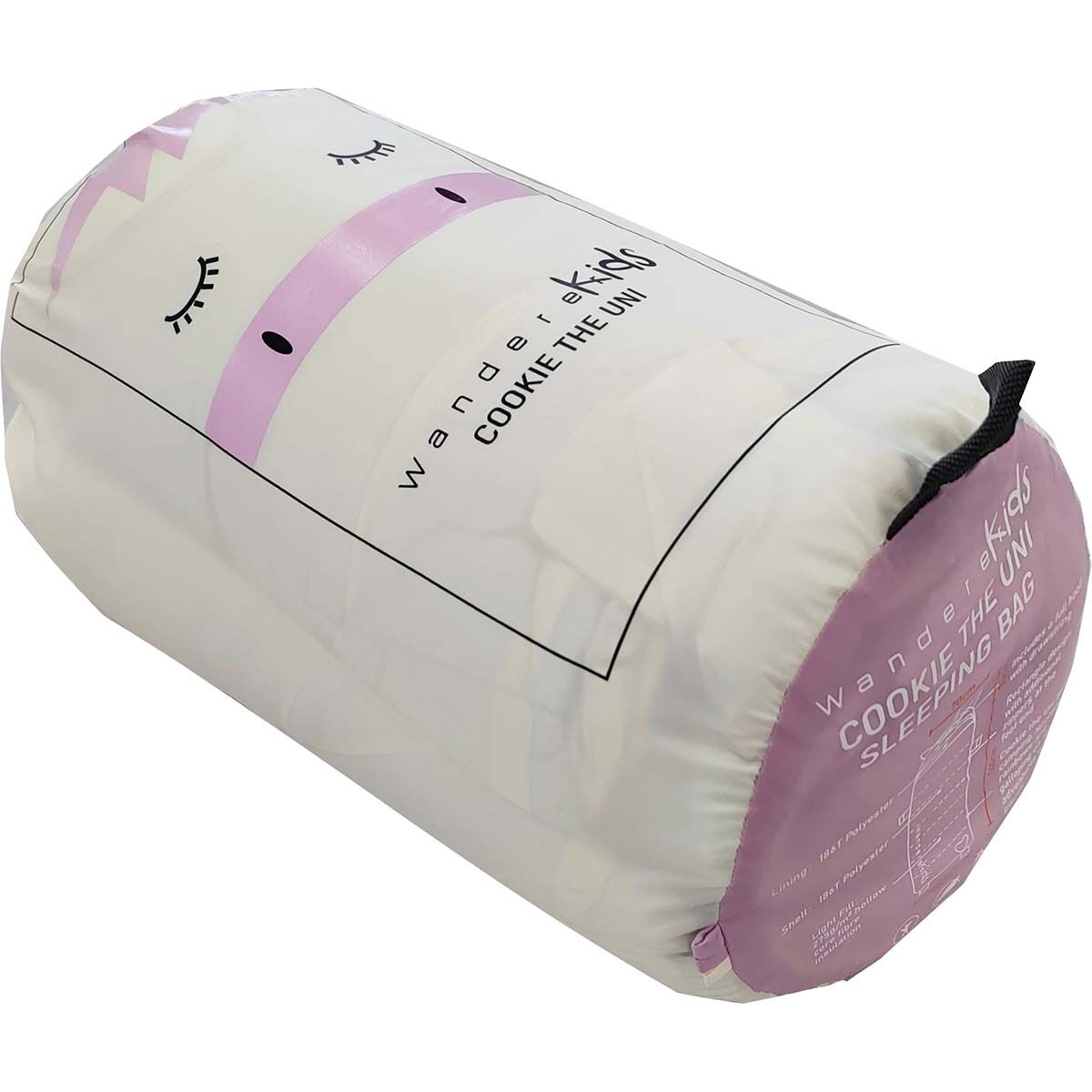 Wanderer Kids Cookie the Unicorn Sleeping Bag, , bcf_hi-res