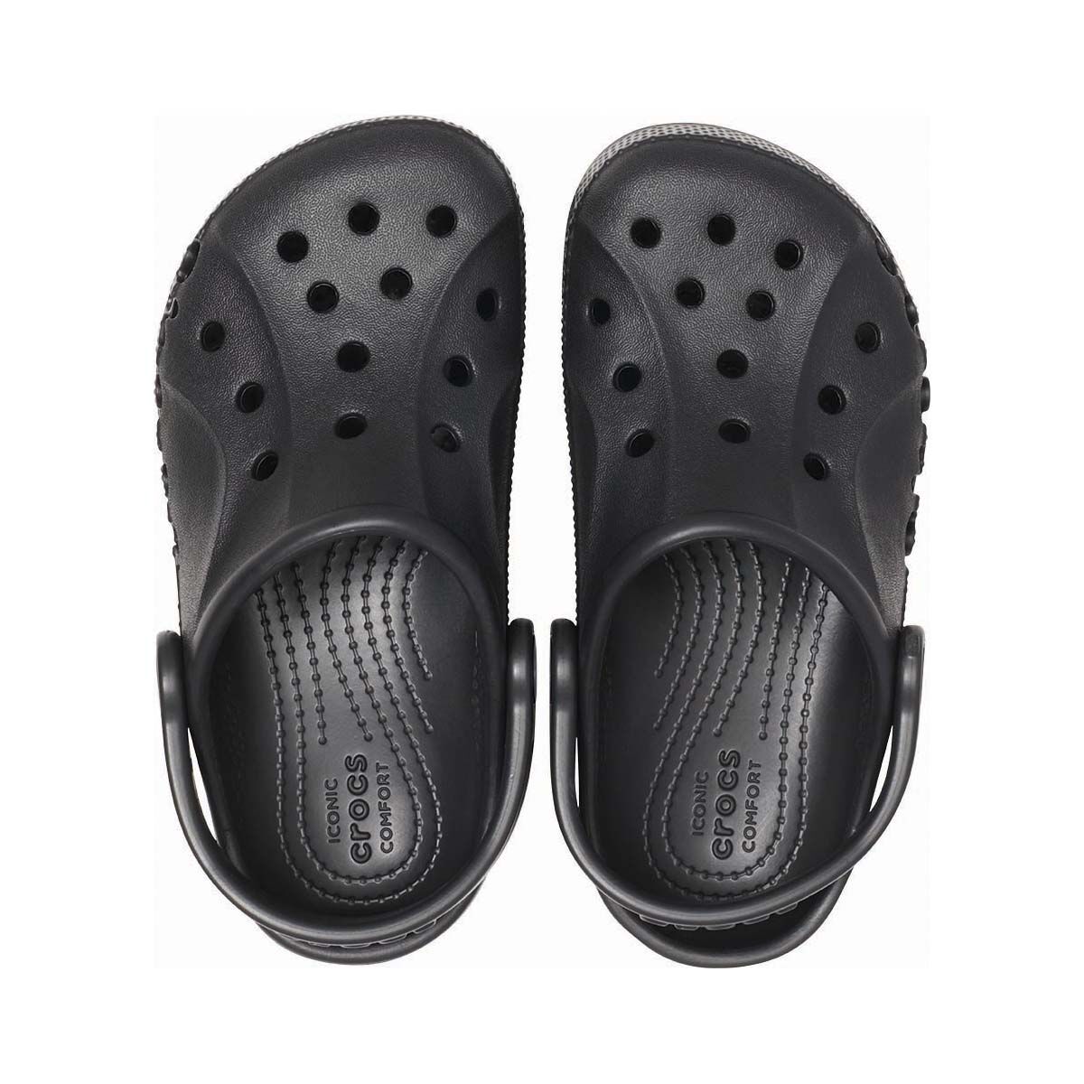 Crocs Kids' Baya Clogs, Black, bcf_hi-res