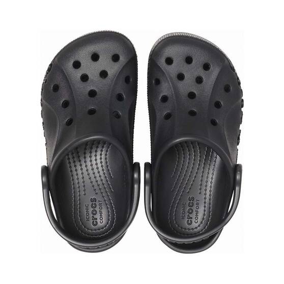 Crocs Kids' Baya Clogs, Black, bcf_hi-res