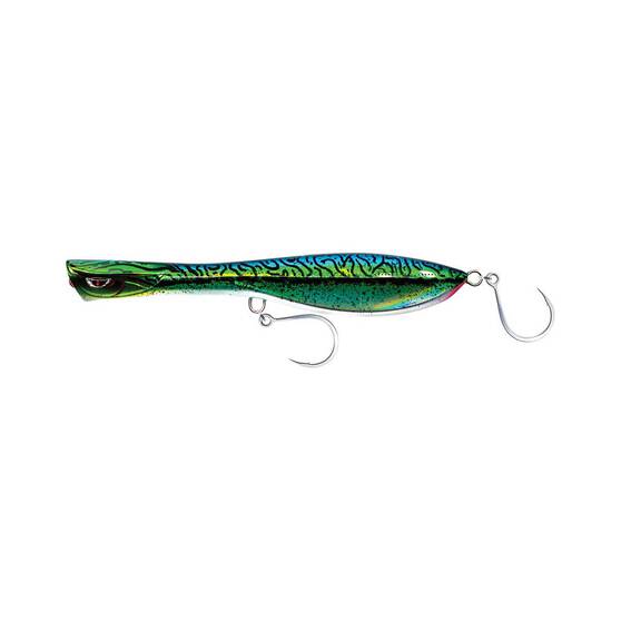 Nomad Dartwing Floating Stickbait Lure 165mm Silver Green Mackerel, Silver Green Mackerel, bcf_hi-res