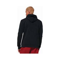 Oakley Men’s Bark Full Zip Hoodie 2.0, Black / White, bcf_hi-res