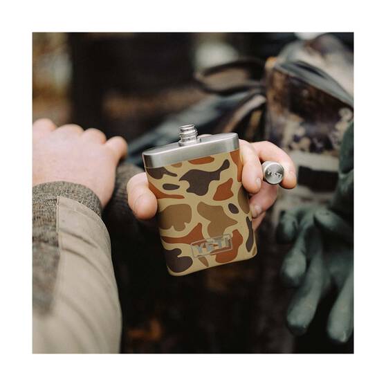 YETI® Rambler® Flask Wetlands Camo, Wetlands Camo, bcf_hi-res