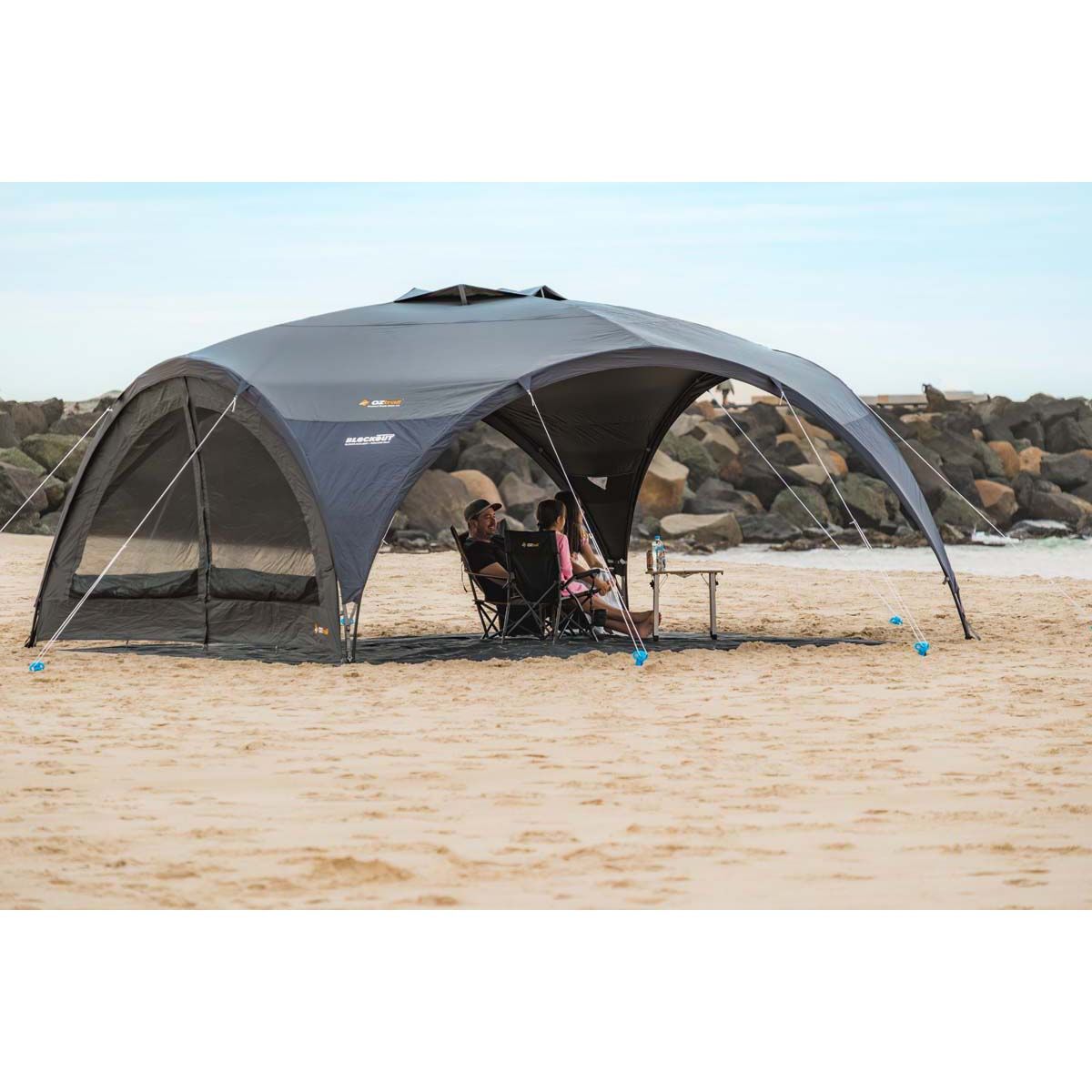 OZtrail BlockOut Dome Shelter 4.2m, , bcf_hi-res