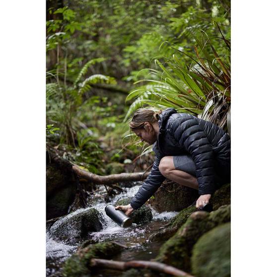 YETI® Rambler® Bottle 46 oz (1.4 L) with Chug Cap Black, Black, bcf_hi-res