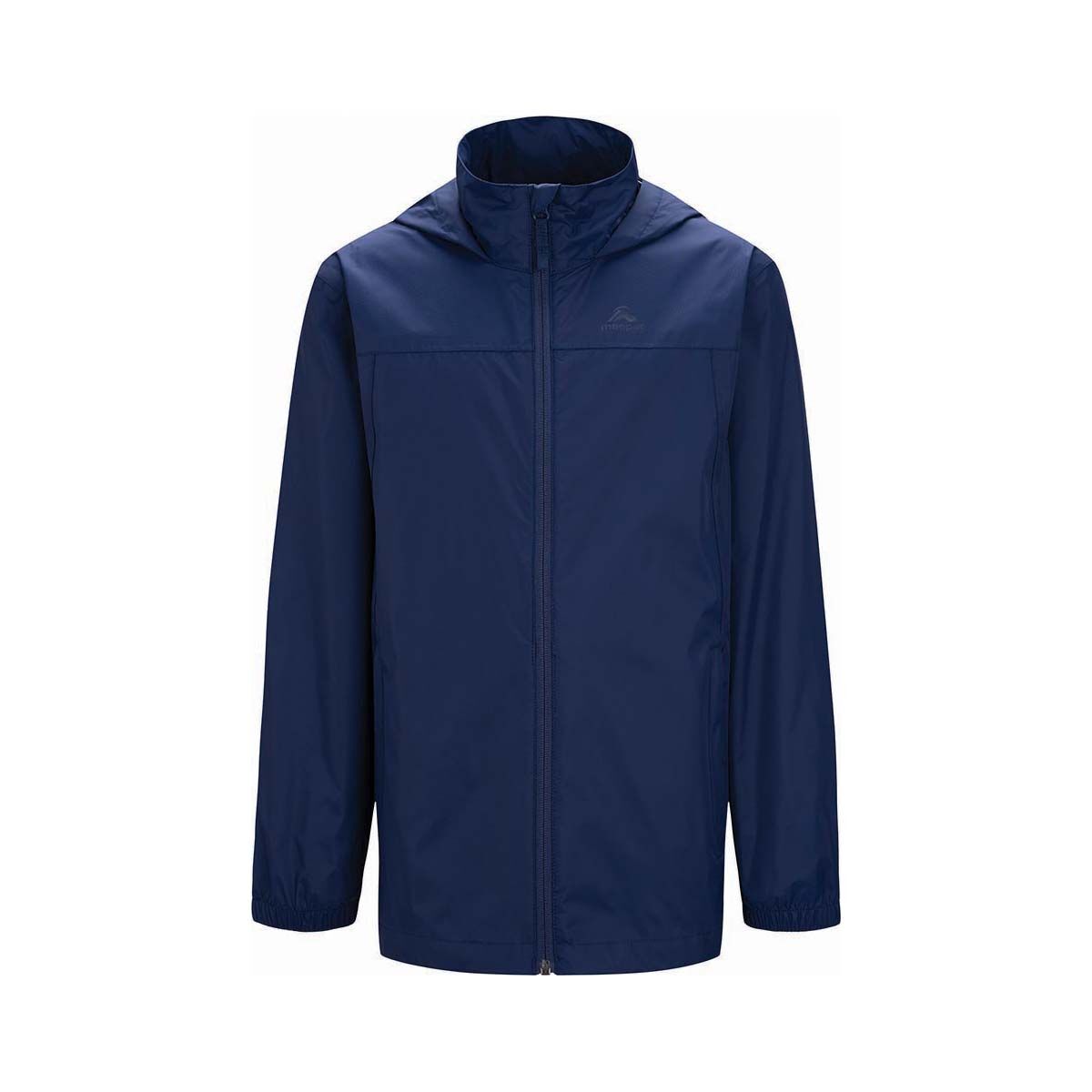 Macpac Kids' Pack-It Rain Jacket Navy 14, Navy, bcf_hi-res