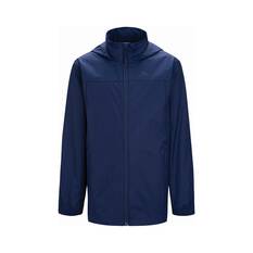 Macpac Kids' Pack-It Rain Jacket Navy 6, Navy, bcf_hi-res