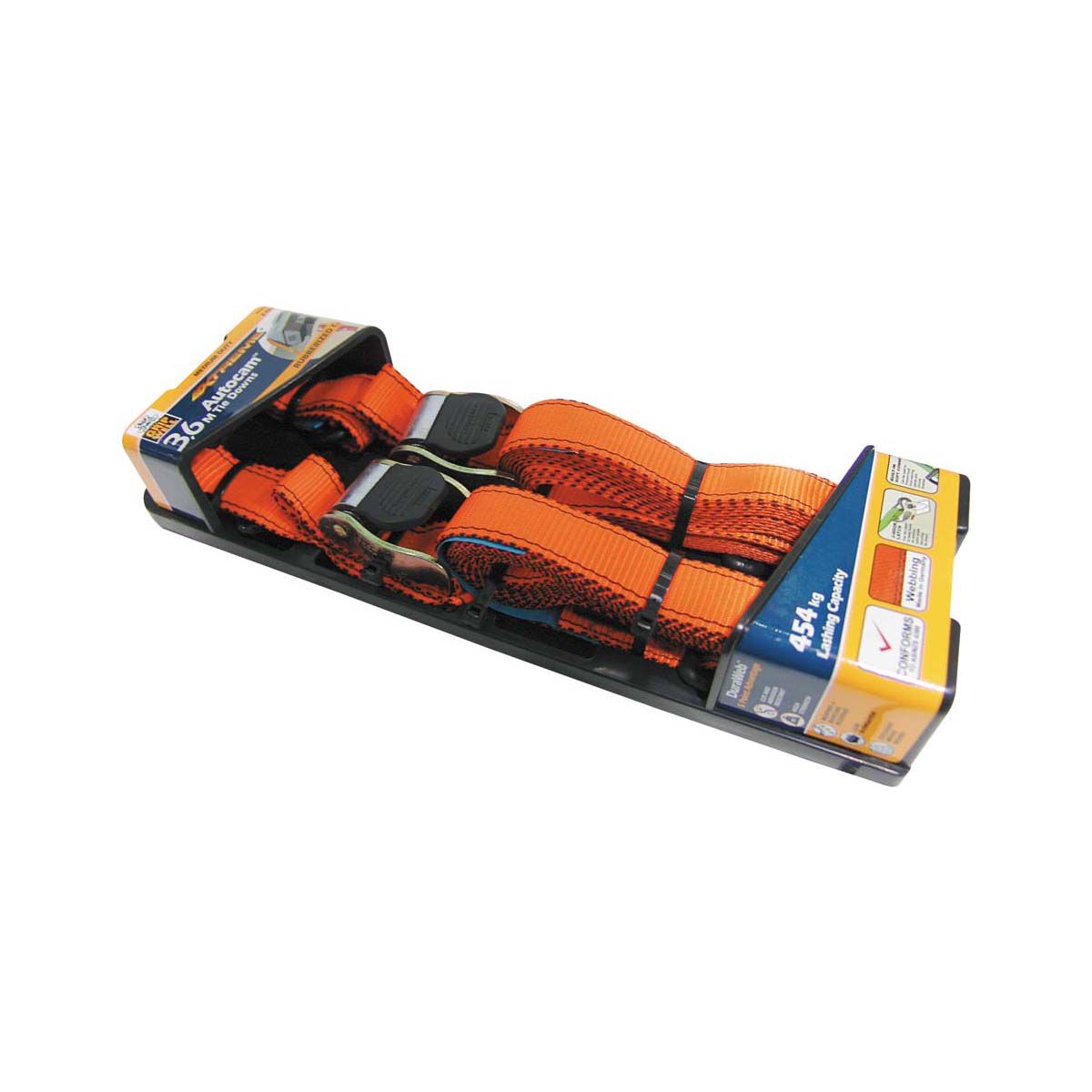 Gripwell Cambuckle Tie Down 3.6m, 300kg, , bcf_hi-res