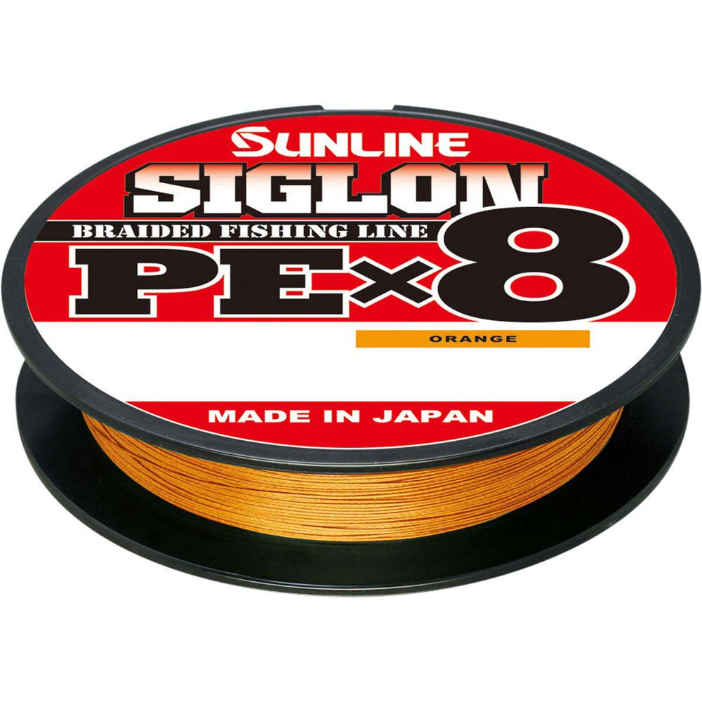 Sunline Siglon Orange Braid Line 150m 6lb
