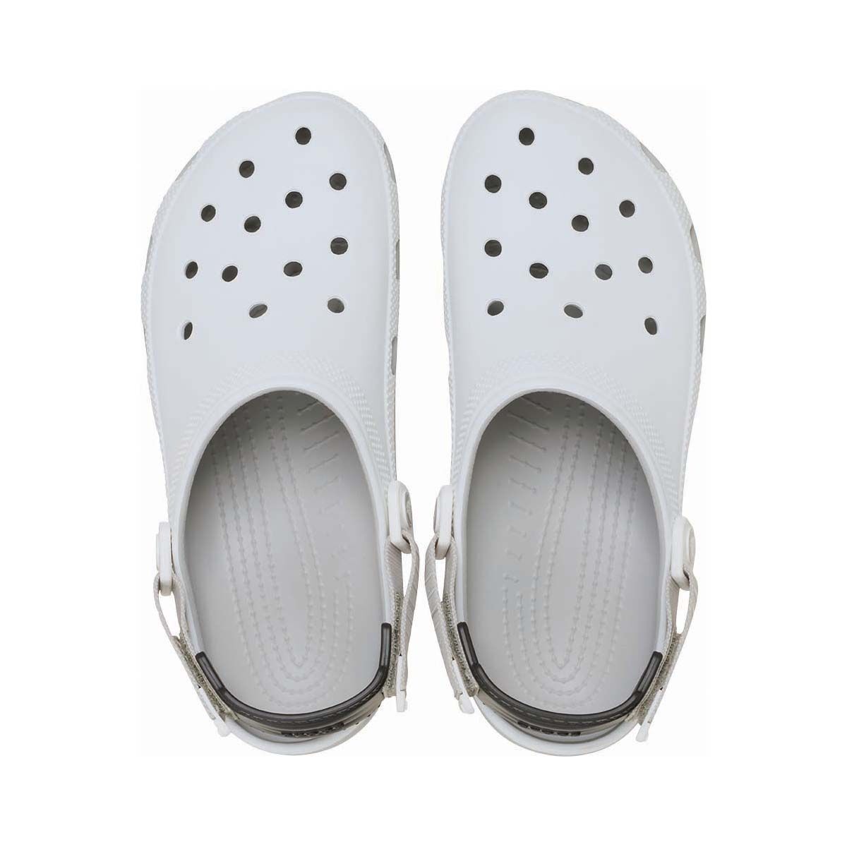 Crocs Unisex Classic Turbo Clogs, White, bcf_hi-res