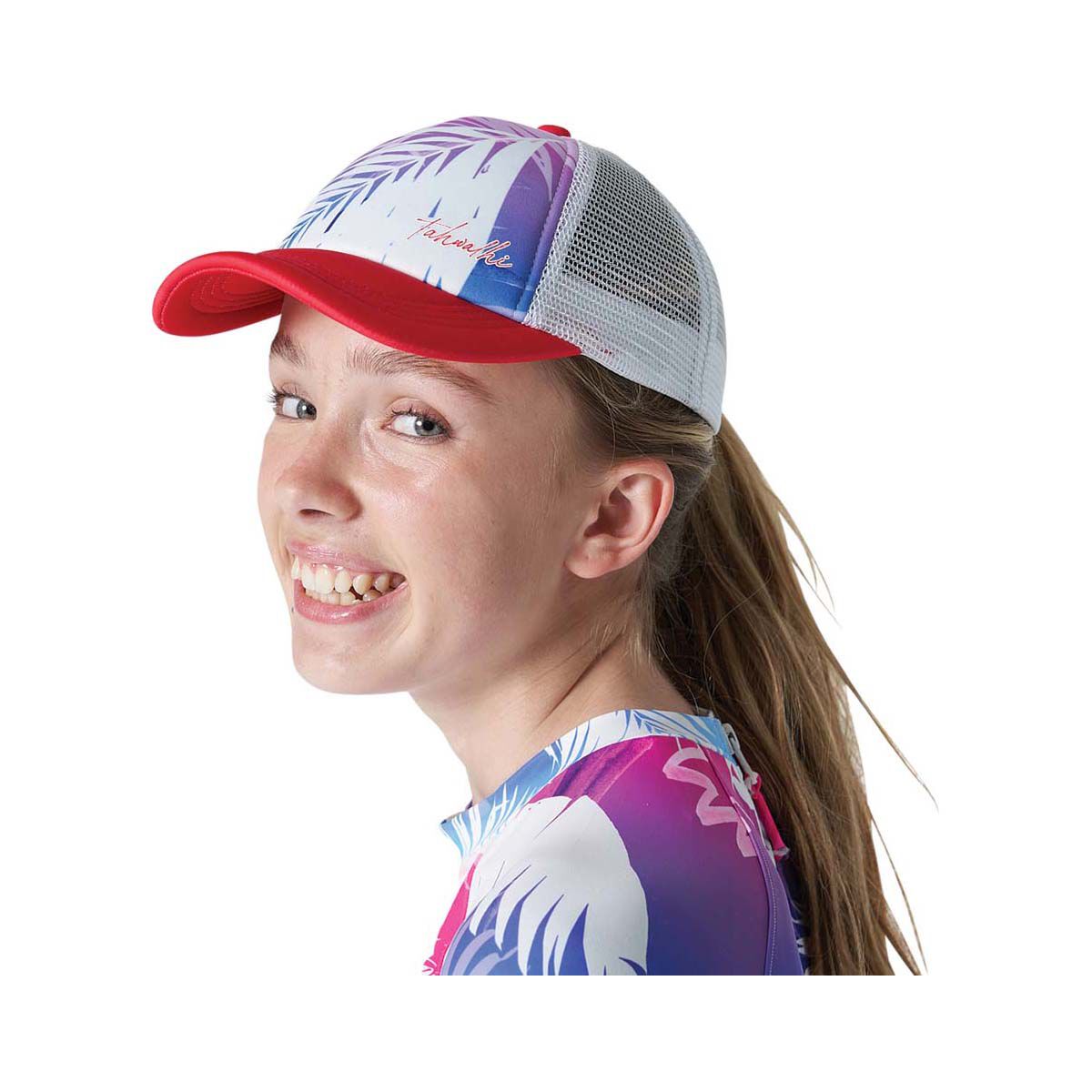 Tahwalhi Youth Palms Trucker Cap, , bcf_hi-res