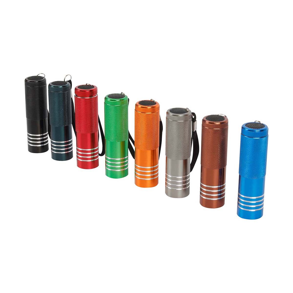 BCF Aluminium Torches 8 Pack, , bcf_hi-res