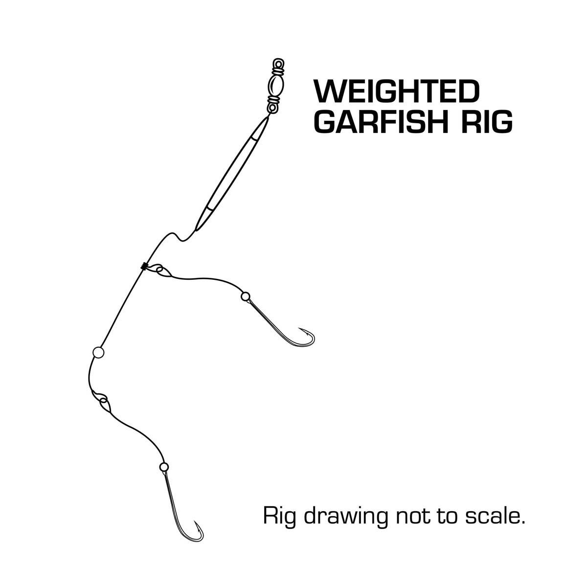Pryml Weighted Garfish Rig BCF