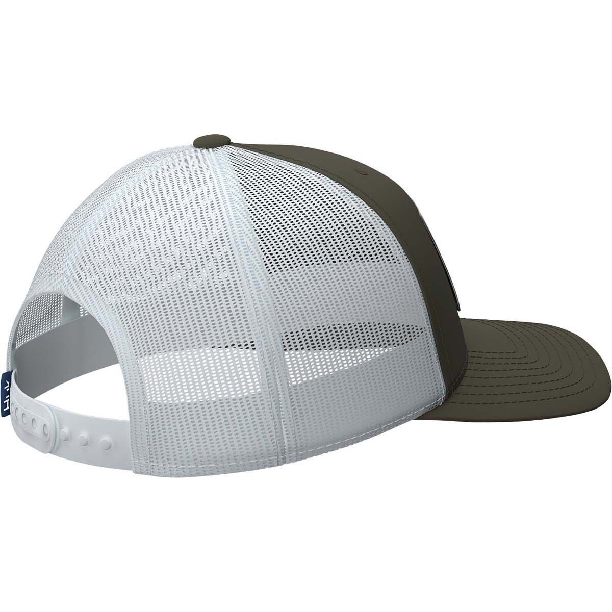 Huk Classic Logo Trucker Cap Moss OSFM, Moss, bcf_hi-res