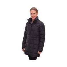 Macpac Women's Aurora Down Puffer Coat Black 8, Black, bcf_hi-res