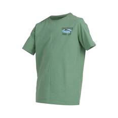 Quiksilver Youth Big Game Short Sleeve Tee, Loden Frost, bcf_hi-res
