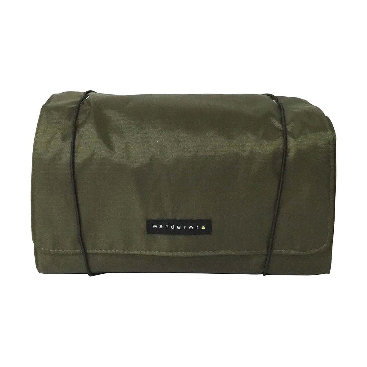 Wanderer Hanging Travel Toiletry Organiser Olive, Olive, bcf_hi-res