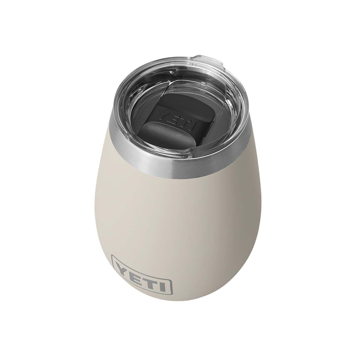 YETI&reg; Rambler&reg; Wine Tumbler 10 oz (295ml) with MagSlider&trade; Lid Taupe, Taupe, bcf_hi-res