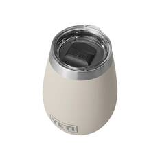YETI® Rambler® Wine Tumbler 10 oz (295ml) with MagSlider™ Lid Taupe, Taupe, bcf_hi-res