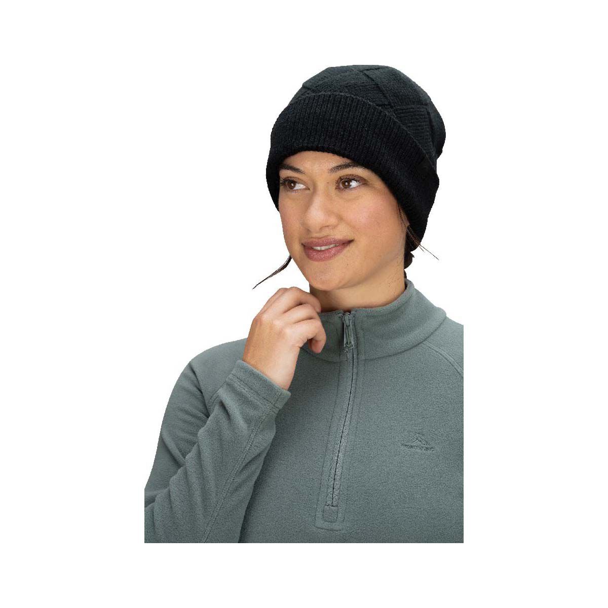 Macpac Women's Tui Fleece Pullover Balsam Green 16, Balsam Green, bcf_hi-res