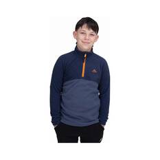 Macpac Kids' Ruru Fleece Pullover V2 Navy / Blue 6, Navy / Blue, bcf_hi-res