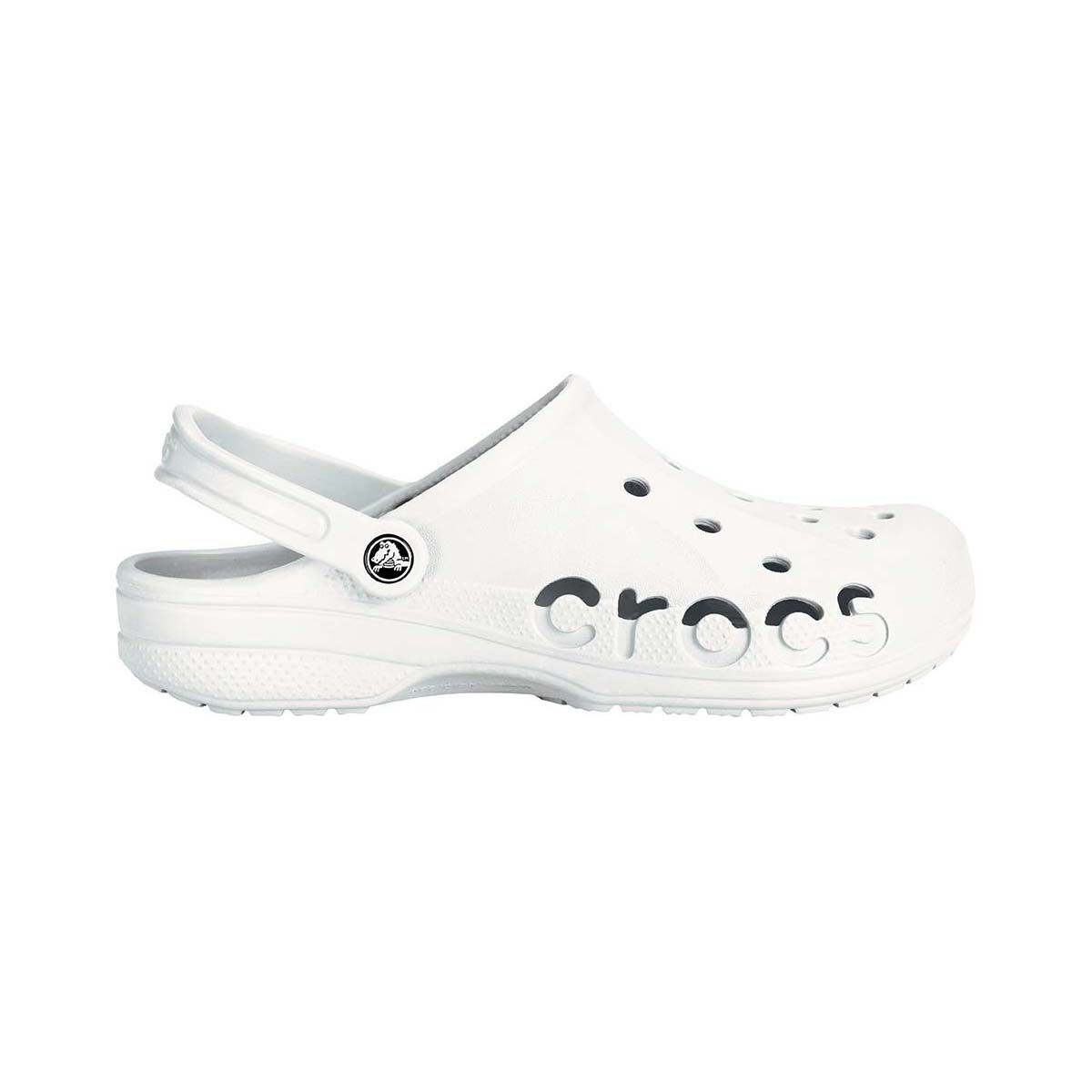Crocs Unisex Baya Clogs, White, bcf_hi-res