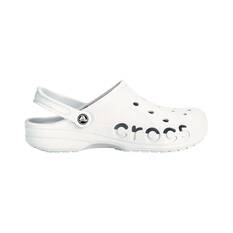Crocs Unisex Baya Clogs White M12, White, bcf_hi-res