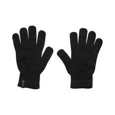 Macpac Unisex Polypro Gloves, Black, bcf_hi-res