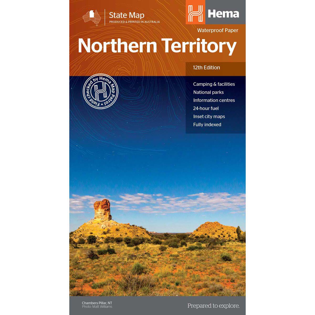 Hema Northern Territory State Map (12th Edition), , bcf_hi-res