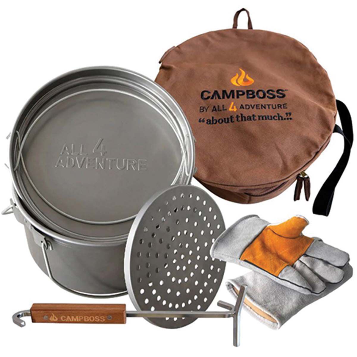 CampBoss® Ultimate Camp Oven Cooking Bundle BCF