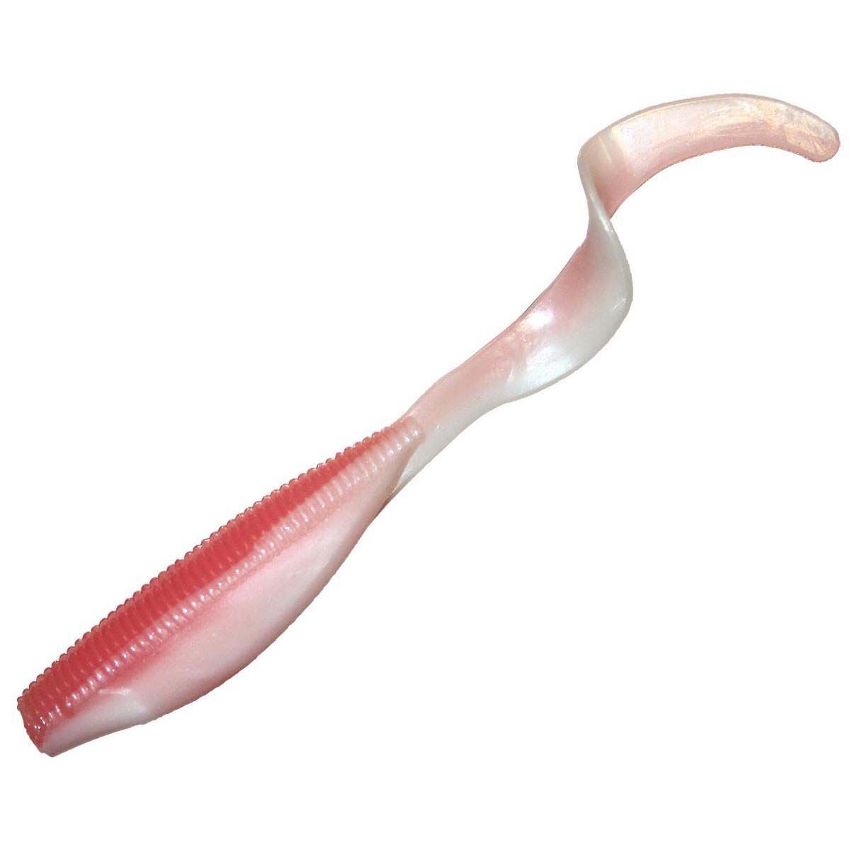 ZMan StreakZ CurltailZ Soft Plastic Lure 5in 4 Pack Coconut Iceglow, Coconut Iceglow, bcf_hi-res