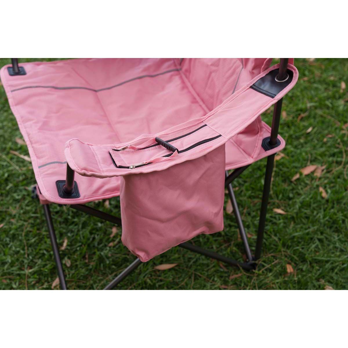 Wanderer Premium Rose Pink Cooler Arm Chair 120kg, , bcf_hi-res