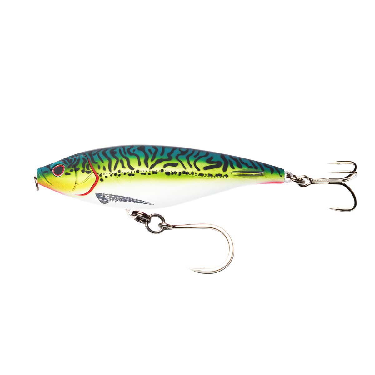 Nomad Madscad AT Sinking Stickbait 190mm Silver Green Mackerel, Silver Green Mackerel, bcf_hi-res