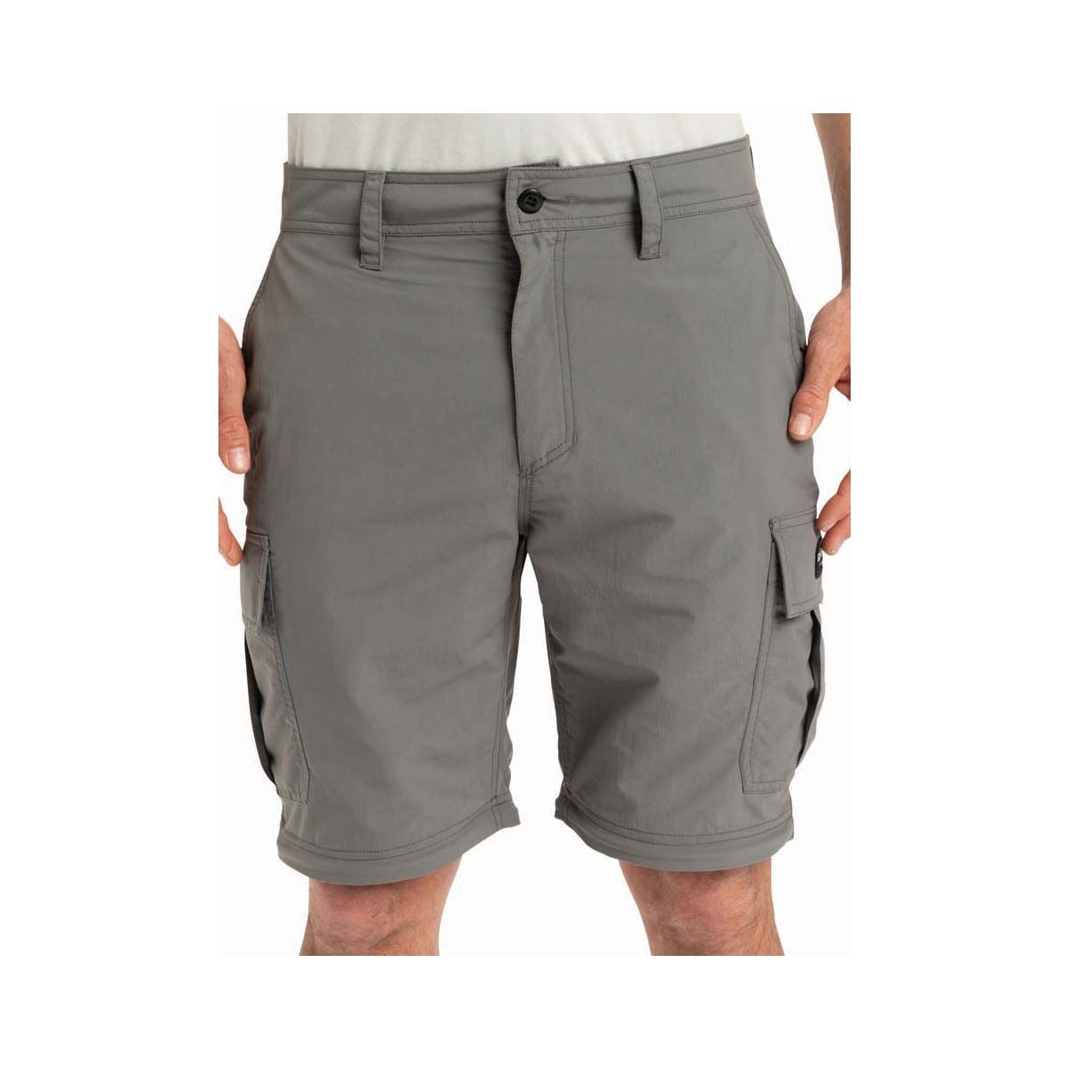 Quiksilver Men&rsquo;s Low Tide Cargo Pants, Grey, bcf_hi-res
