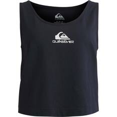 Quiksilver Comp Logo Tank for Women, Black, bcf_hi-res