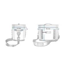 YETI® Hopper Flip® 18 Soft Cooler, Navy, bcf_hi-res