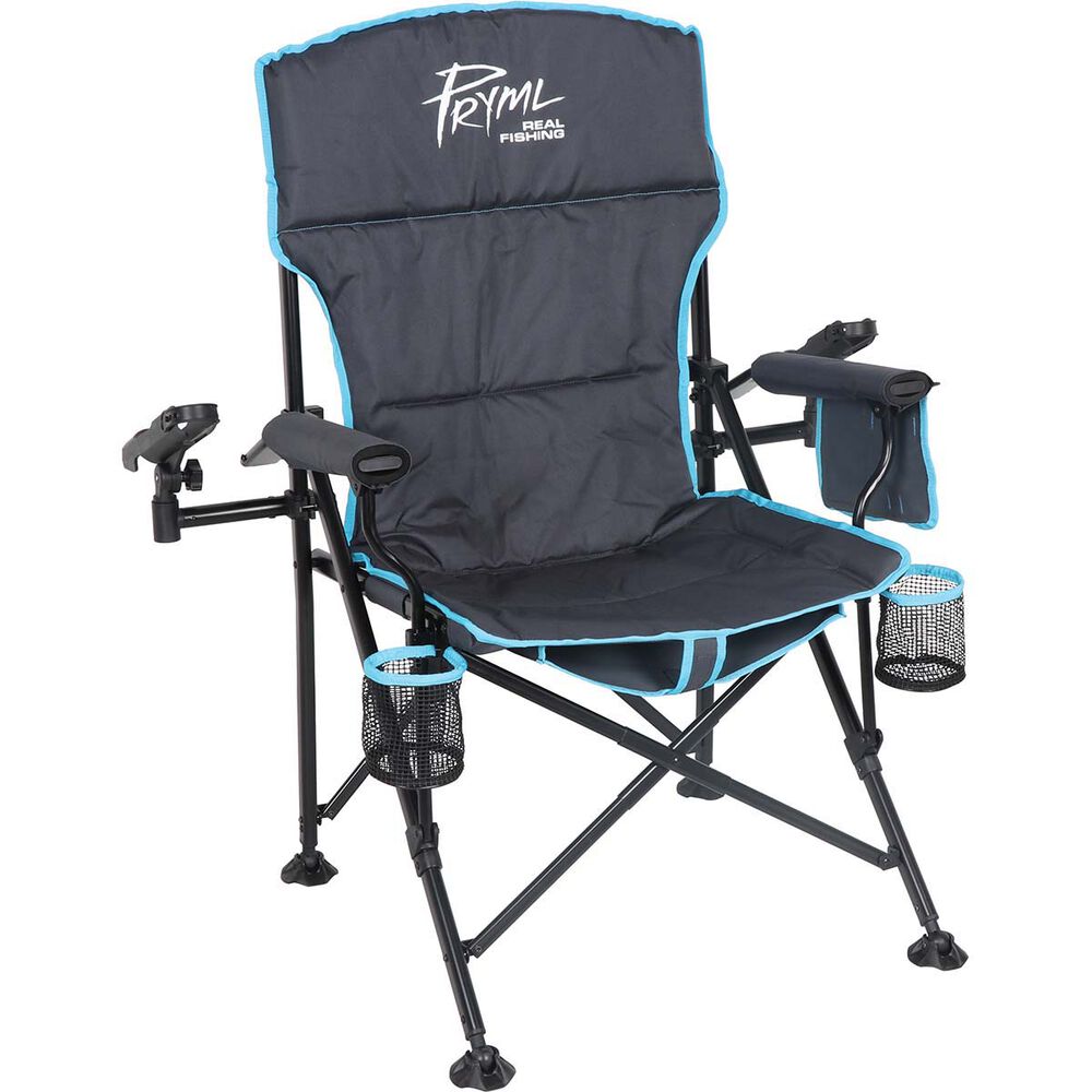 Fishing Chair With Rod Holder Built In Cooler Hands Free Fishing