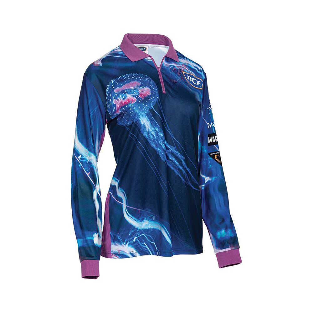BCF Women's Jellyfish Sublimated Polo