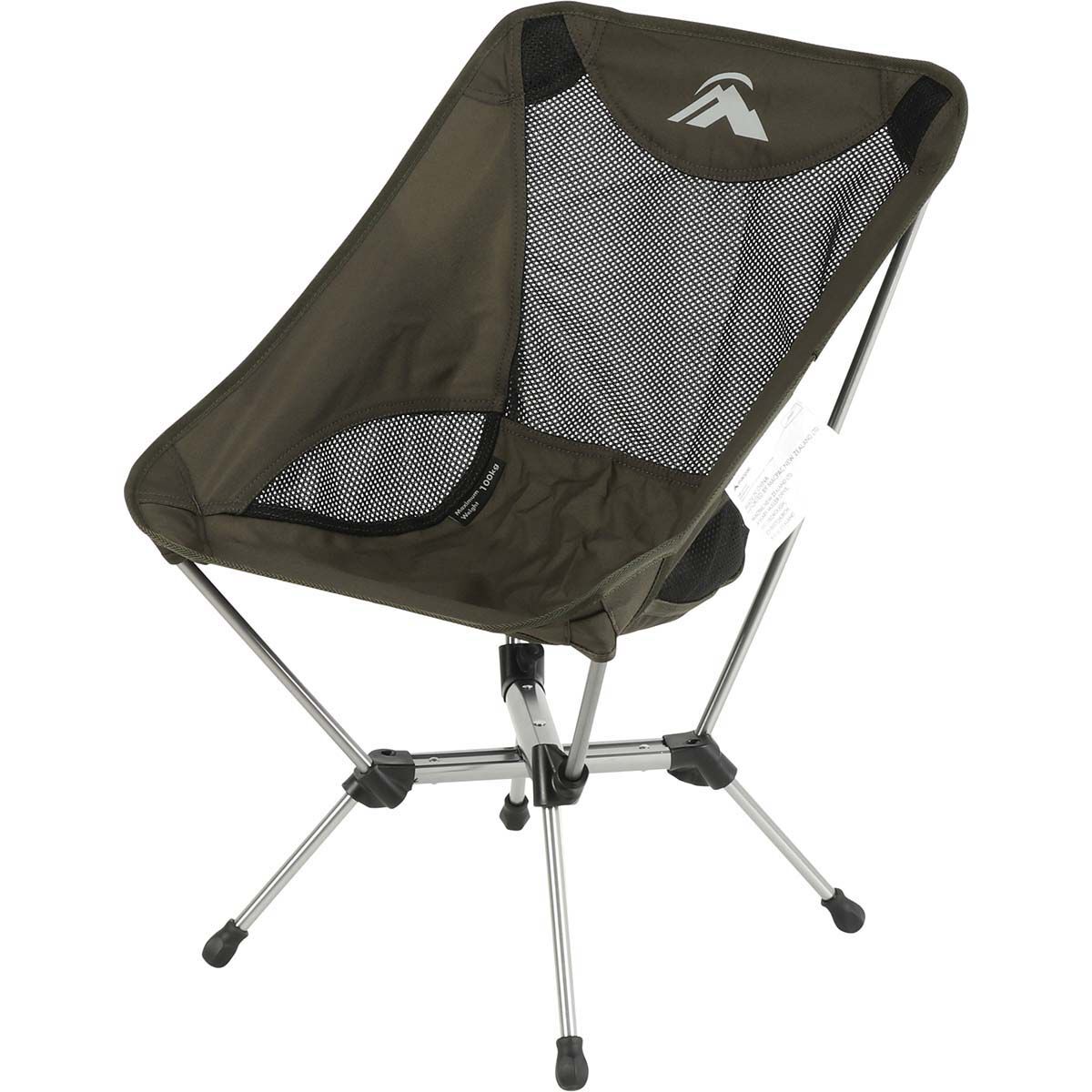 Macpac Travel Hiking Chair 100kg BCF