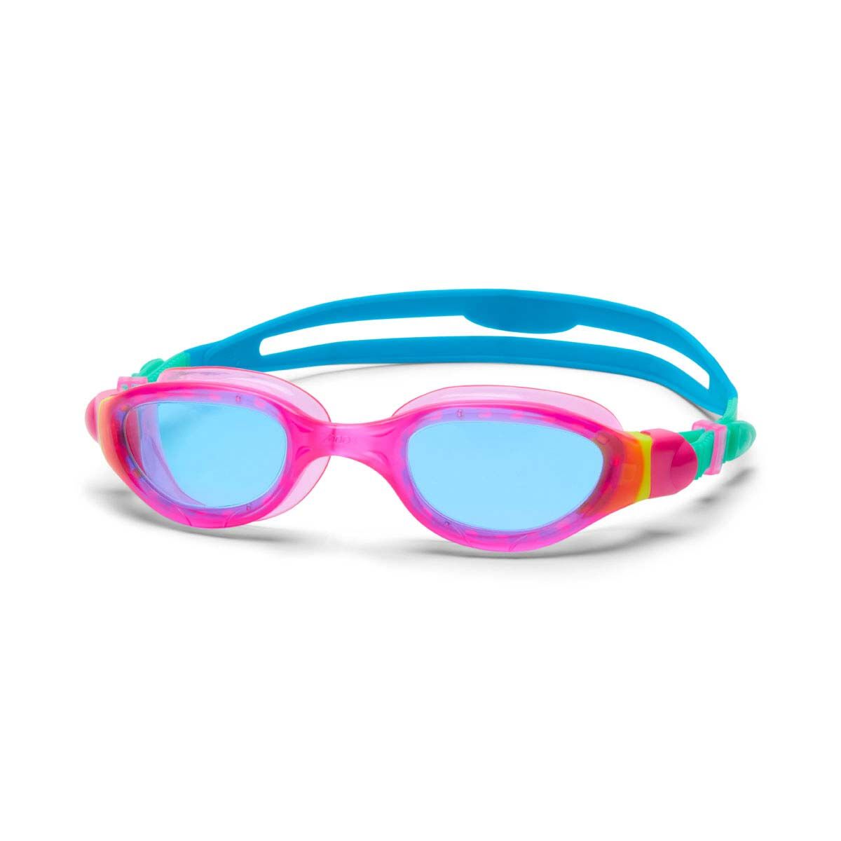 Zoggs Phantom 2.0 Junior Swim Goggles Pink/Blue OSFA, Pink/Blue, bcf_hi-res