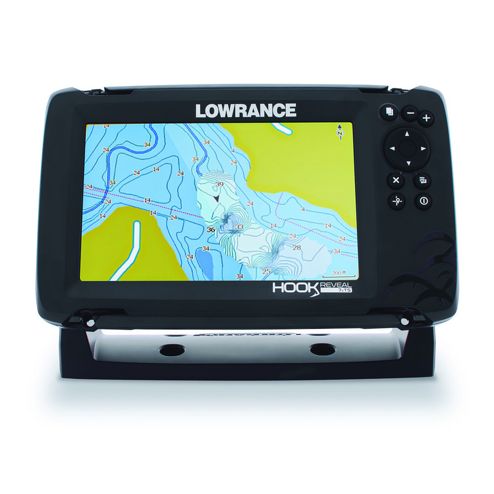 Lowrance Hook Reveal 7X GPS Fish Finder with Triple Shot Transducer