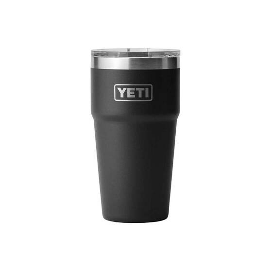 YETI® Rambler® Stackable Cup 20 oz (591ml) Black, Black, bcf_hi-res
