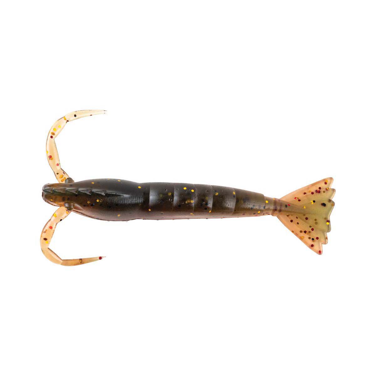 Berkley PowerBait Shrimp Soft Plastic Lure 3in Camo, Camo, bcf_hi-res