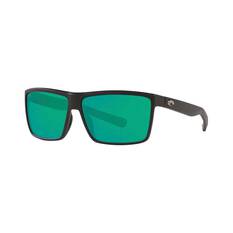 Costa Rinconcito Men's Sunglasses Black with Green Lens, , bcf_hi-res