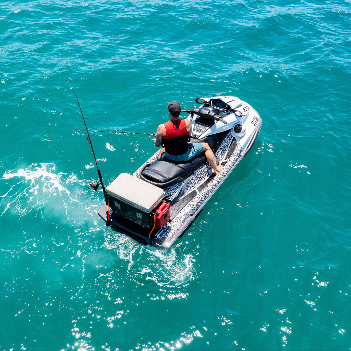 Jet Tech Adventure Fish Box 55L Black / Tan, , bcf_hi-res